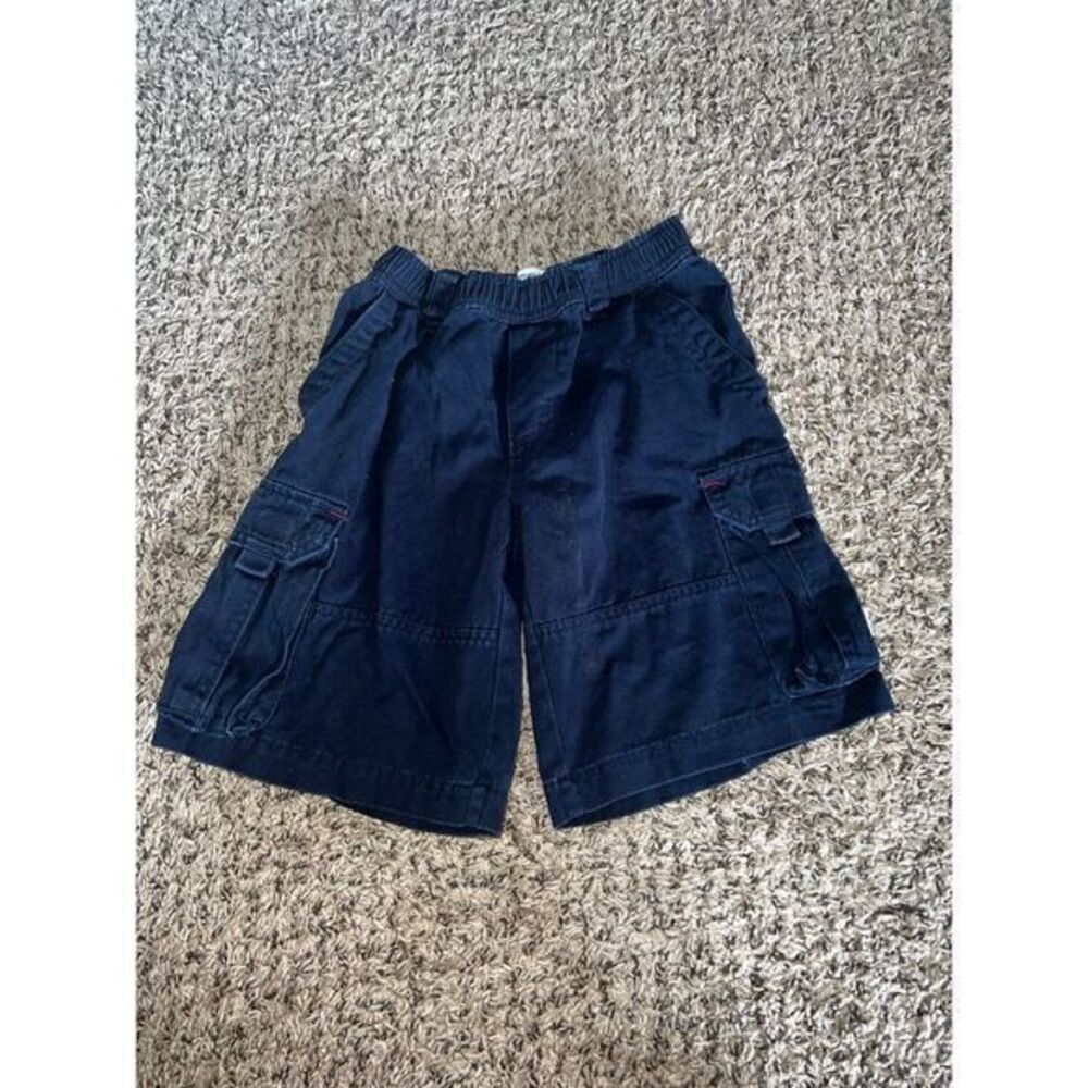 The children's place boys navy blue cargo shorts size‎ 6